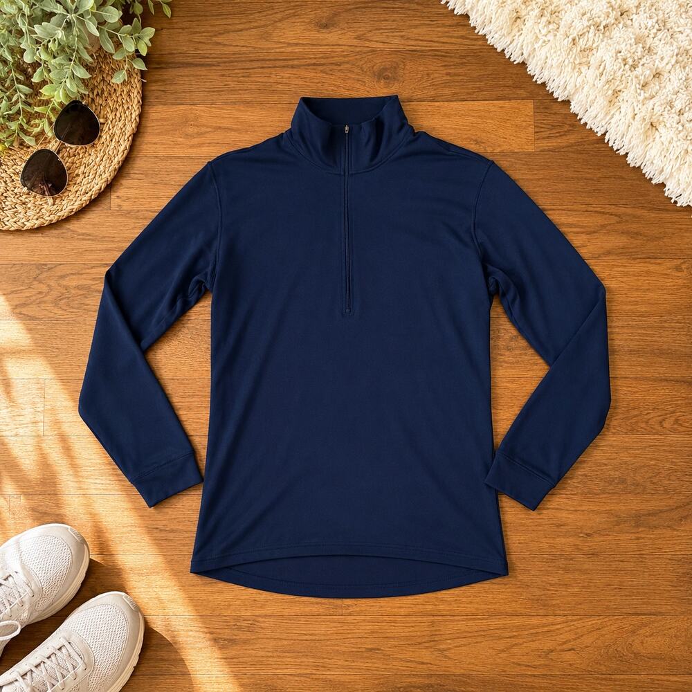 Patagonia Capilene Quarter-Zip Pullover Navy XS Base Layer